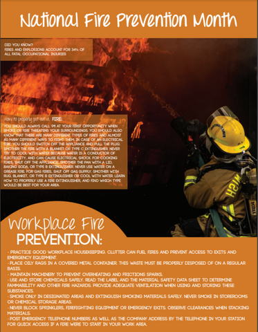 National Fire Prevention Month Poster - #403862P