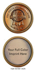 Full Color Coin Rope Border - #403904