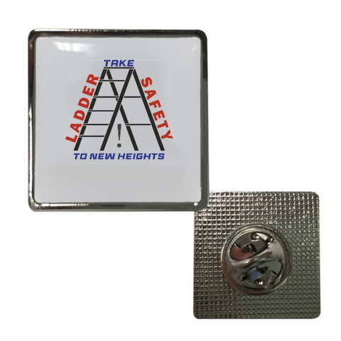 Take Ladder Safety To New Heights Lapel Pin - #403962