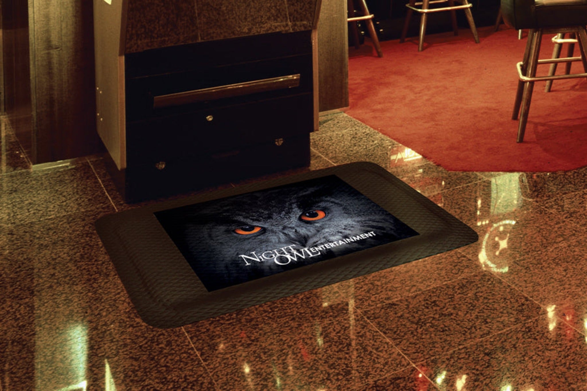 Hog Heaven Impressions Logo Mat 4' x 6'  - #403972