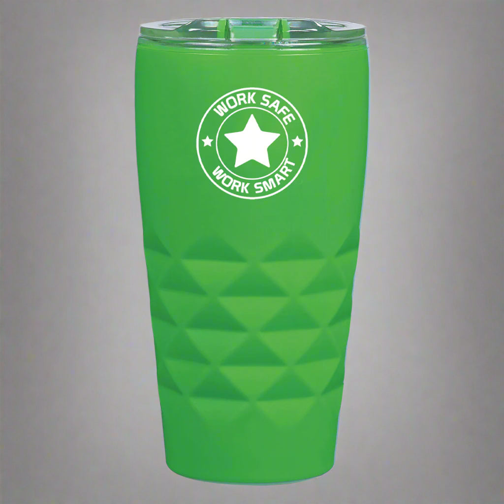 16oz Mahala Tumbler with Work Safe / Work Smart Logo  - #404255-1