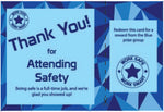 Attending Safety Employee Engagement Program Package Containing Cards and Prizes - #401971