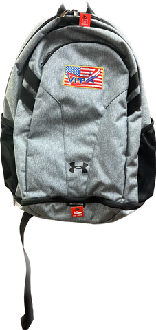 Under Armour Hustle Backpack with VPP American Flag Logo - #401931