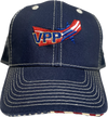 American Flag Sandwich Bill Cap w/OSHA Logo - #404312