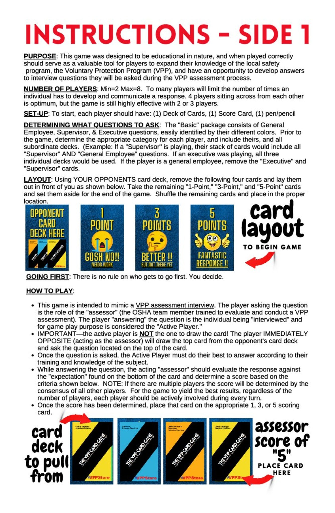 VPP Card Game  - #403757