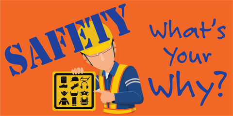 Safety What's Your Why Banner 2 - #401194B