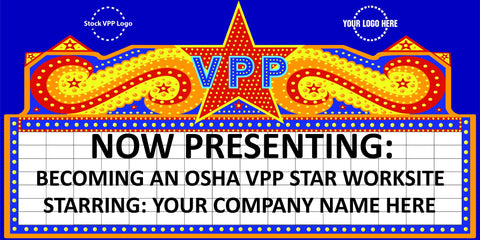 VPP Cinema Sign Banner - #402415B